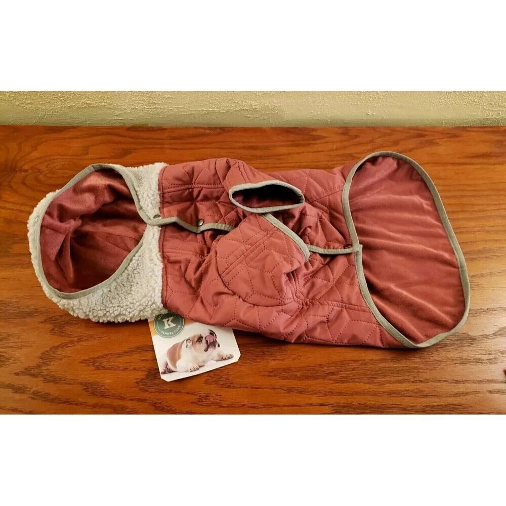 Dog Coat Kensington Kennel Club Pink Hoodie Jacket Puppy Size Small To Medium